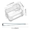 PULUZ Clear TPU Case with Lens Cap for GoPro HERO12/11/10/9 Black - 3
