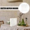 Picture of Acrylic Easter Bunny Ears Shape Napkin Storage Rack