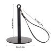 Picture of Portable T-shaped Acrylic Wrist Yarn Holder, Style: Small (Black)