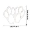 Picture of Acrylic Easter Bunny Footprint Template, Style:Dual Footprint