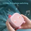 Blue Dinosaur Kids Alarm Clock - Multifunctional Chime - 6
