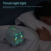 Blue Dinosaur Kids Alarm Clock - Multifunctional Chime - 7