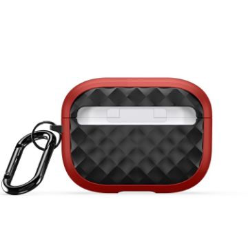 Picture of For AirPods Pro 2 DUX DUCIS PECC Series Earbuds Box Protective Case (Red Black)