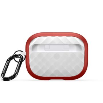 Picture of For AirPods Pro 2 DUX DUCIS PECC Series Earbuds Box Protective Case (Red White)