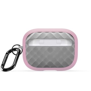 Picture of For AirPods Pro 2 DUX DUCIS PECC Series Earbuds Box Protective Case (Pink Grey)