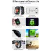 QS08 PRO Smart Sport Watch - Black+Grey - 4