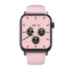 Picture of QS08 PRO 1.83 inch BT5.2 Smart Sport Watch, Support Sleep/Heart Rate/Blood Oxygen/Temperature/Blood Pressure Health Monitor (Black+Pink)