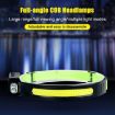 Picture of Fluorescent Belt Sensor Headlight Outdoor Running and Cycling Head Torch (White+Blue Light)