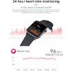 Picture of QS08 PRO 1.83 inch BT5.2 Smart Sport Watch, Support Sleep/Heart Rate/Blood Oxygen/Temperature/Blood Pressure Health Monitor (Silver+Grey)