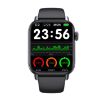 QS08 PRO 1.83" Smart Sport Watch - Black - Health Monitor - 3