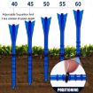 Picture of 30pcs/Box PGM QT025 Golf Tee Limit Ball Studs With Adjustable Height of 83mm (Blue)