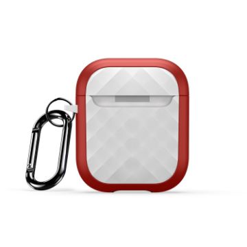 Picture of For AirPods 2/1 DUX DUCIS PECC Series Earbuds Box Protective Case (Red White)