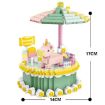 Picture of LOZ 9051 Unicorn Cake Shaped Small Diamond Building Blocks Children Assembly Educational Toys
