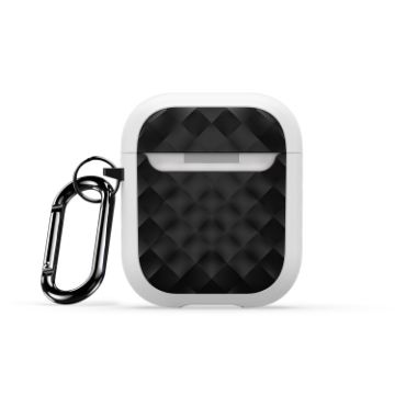 Picture of For AirPods 2/1 DUX DUCIS PECC Series Earbuds Box Protective Case (White Black)
