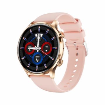 Picture of QS40 1.39 inch BT5.2 Smart Sport Watch, Support Bluetooth Call/Sleep/Blood Oxygen/Temperature/Heart Rate/Blood Pressure Health Monitor (Pink)
