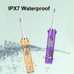 Picture of USB Charging Fully Automatic Ultrasonic Cartoon Children Electric Toothbrush, Color: Blue with 8 Heads