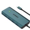 Picture of Onten UC962 10 in 1 USB-C/Type-C Multi-function HUB Docking Station (Green)