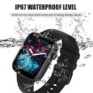 P43 1.8" TFT Screen Bluetooth Smart Watch - Black - 9