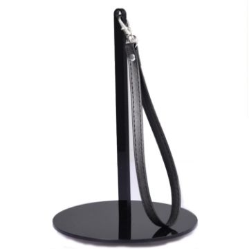 Portable T-shaped Acrylic Wrist Yarn Holder - Large Black - 1