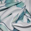 Simple Fresh Style Shower Curtain 120x200cm Waterproof Thickened with Hooks - 3