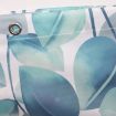 Simple Fresh Style Shower Curtain 120x200cm Waterproof Thickened with Hooks - 5