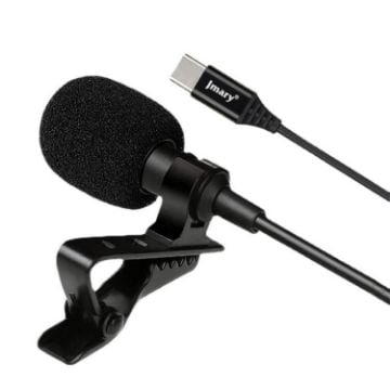 Picture of JMARY MC-R2 Interview Video Recording Mic Lavalier Type-C Port Wired Microphone, Length: 2m