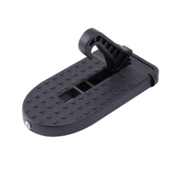 Picture of Car Hook Door Foldable Foot Pedal with Safety Hammer (Black)