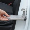 Picture of Car Hook Door Foldable Foot Pedal with Safety Hammer (Black)