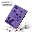 Samsung Galaxy Tab S9 FE+/S9+/S8+ Purple Leather Tablet Case - 7