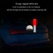 Foldable Handheld Lamp Portable Triple Leaf Hook Outdoor Flashlight - 7