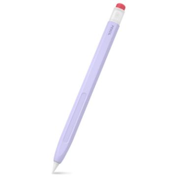 Picture of For Apple Pencil 2 AhaStyle PT180-2 Retro Stylus Protective Case Drop Proof Capacitive Pen Cover (Purple)