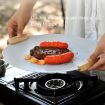 Picture of 33cm Small Outdoor Camping Rhombus Grill Plate Portable Nonstick Grill Pan Picnic Wearable Cookware
