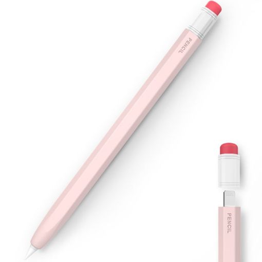 AhaStyle PT180-1 Retro Stylus Protective Case for Apple Pencil 1 - Pink - 1