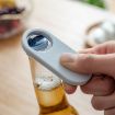 Picture of Drinks Soda Magnetic Bottle Opener Household Beverage Starter Beer Driver (White)