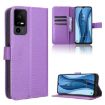 TCL 40 XE 5G/40 NxtPaper 5G Purple Leather Phone Case - 1