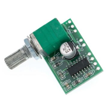 Picture of PAM8403 Mini 5V Digital Amplifier Board USB Power Supply Good Sound Effect, Specification: With Potentiometer