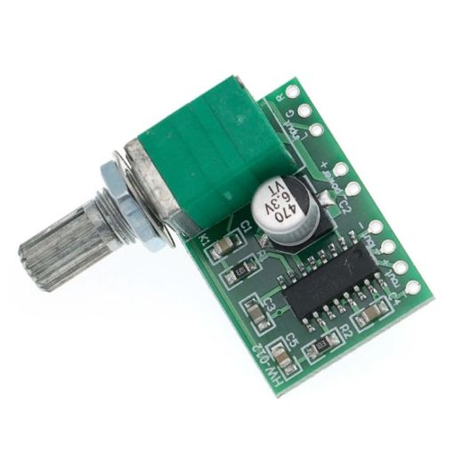 Picture of PAM8403 Mini 5V Digital Amplifier Board USB Power Supply Good Sound Effect, Specification: With Potentiometer