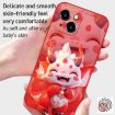 Picture of For iPhone 12 Pro Max New Year Red Silicone Shockproof Phone Case (Welcomes Spring Festival)