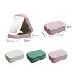Picture of Multifunctional LED Light Cosmetic Mirror Cosmetic Bag Jewelry and Cosmetics Storage Box (White)