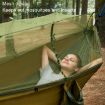 Picture of Outdoor Park Leisure Hammock Wild Camping Thickened Hammock With Mosquito Nets (Army Green)