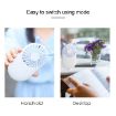 Picture of Portable Mini USB Charging Pocket Fan with 3 Speed Control (Pearl White)