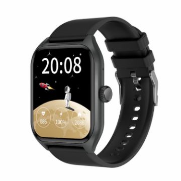Qx5 1.96" BT5.2 Smart Sport Watch - Black - 1