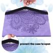 Peacock Embossed Leather Tablet Case for Lenovo Tab M11/Xiaoxin Pad 11 - Purple - 4