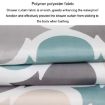 Picture of 100x180cm Simple Thickened Waterproof Shower Curtain Polyester Bathroom Curtain Fabrics