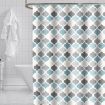 180x180cm Waterproof Shower Curtain Polyester Bathroom Fabric - 2