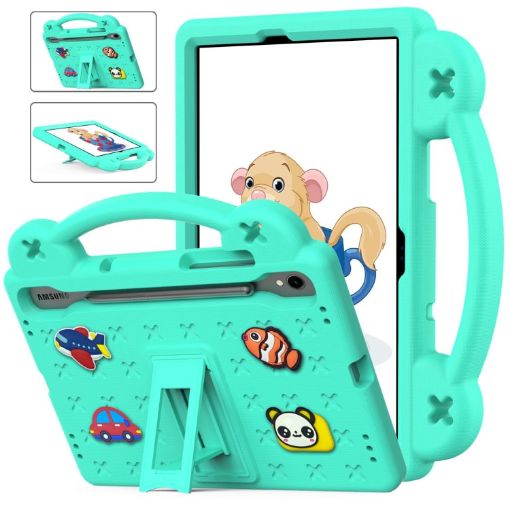 Samsung Galaxy Tab S7 T870 Kids Tablet Case - Mint Green - 1