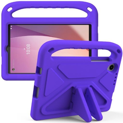 Lenovo Tab M8 Handle Portable EVA Shockproof Tablet Case - Purple - 1