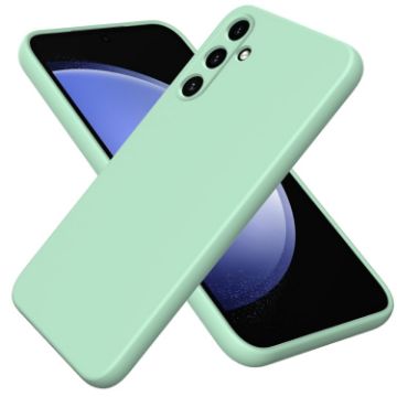 Samsung Galaxy A35 5G Green Silicone Shockproof Phone Case - 1
