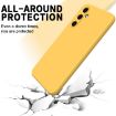 Samsung Galaxy A35 5G Yellow Silicone Shockproof Phone Case - 2