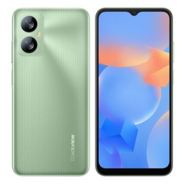 Picture of Blackview A52 Pro, 4GB+128GB, Fingerprint Identification, 6.52 inch Android 13 Unisoc T606 Octa Core up to 1.6GHz, Network: 4G, OTG (Vitality Green)